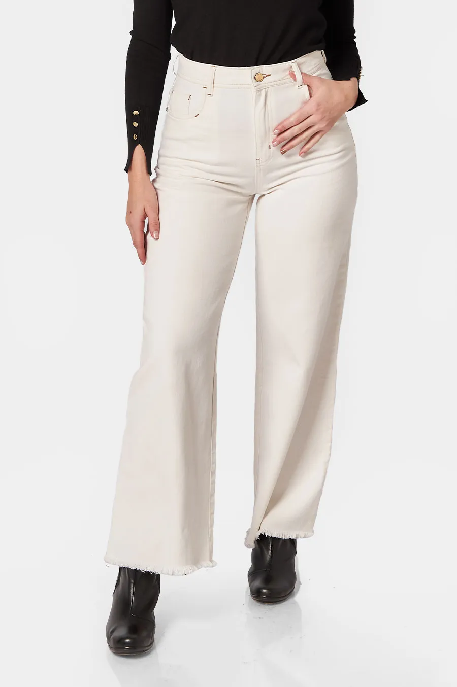 5 BOLSILLOS MIRARI CROP