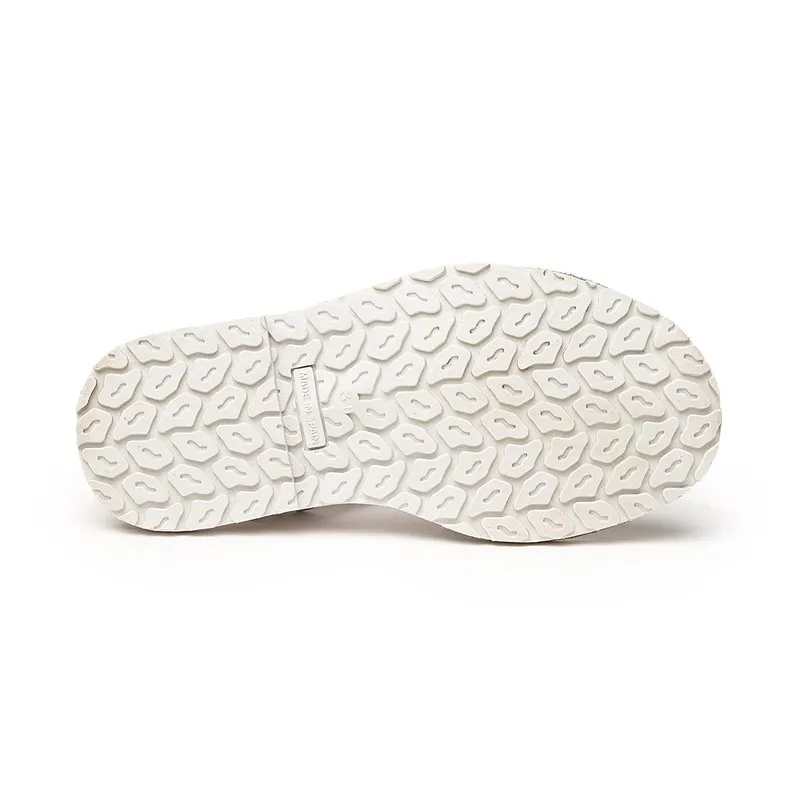 Abarcas Menorquinas Niña Piel Napa Plantilla Acolchada Velcro 220 Marino, de Angelitos