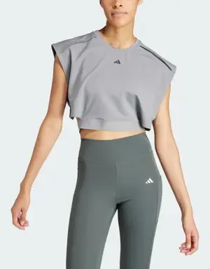 Adidas Camiseta corta sin mangas Power AEROREADY