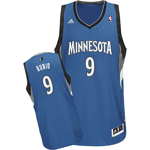 Adidas Camiseta Réplica Ricky Rubio Minesota (azul/blanco)