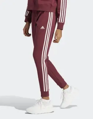 Adidas Pantalón Essentials French Terry Cuffed 3 bandas