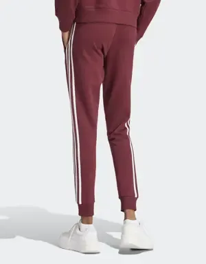 Adidas Pantalón Essentials French Terry Cuffed 3 bandas