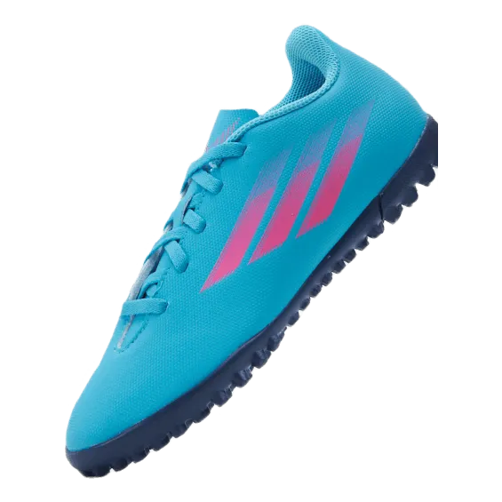 Adidas X Speedflow.4 Tf J Sky Rush/team Shock Pink/legac