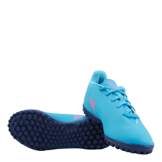 Adidas X Speedflow.4 Tf J Sky Rush/team Shock Pink/legac