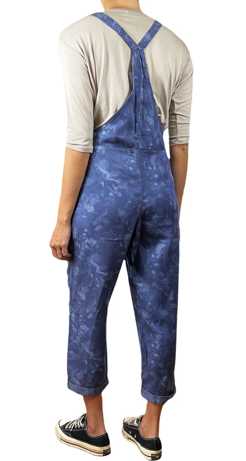 AERIE Jardinera Azul Estampada