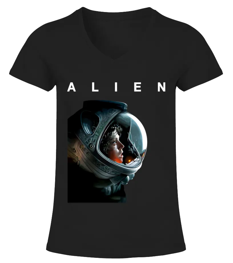 ALIEN BK 009 VAUSSCHNITT TSHIRT FRAUEN