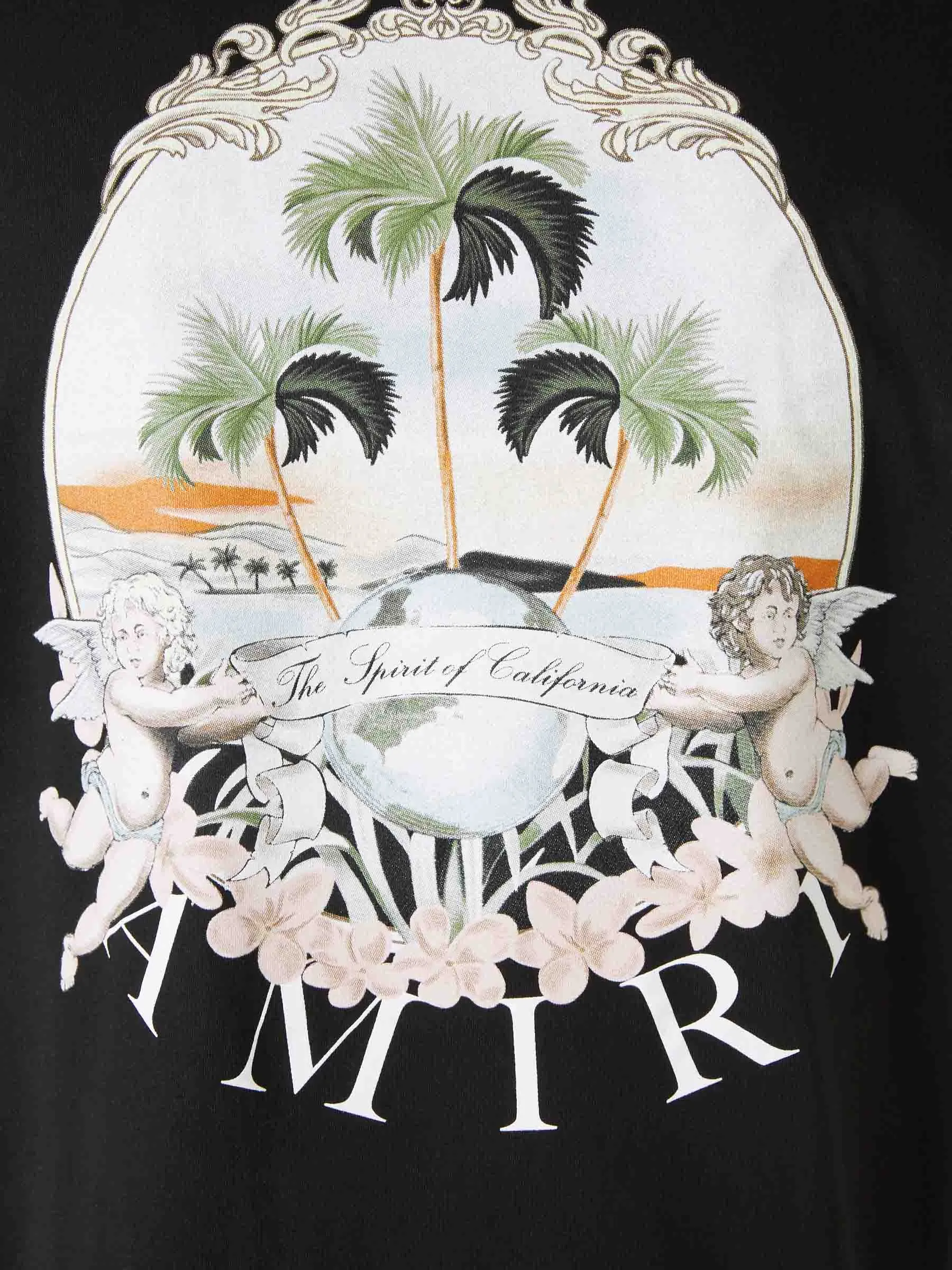 Amiri Camiseta Estampada Algodón