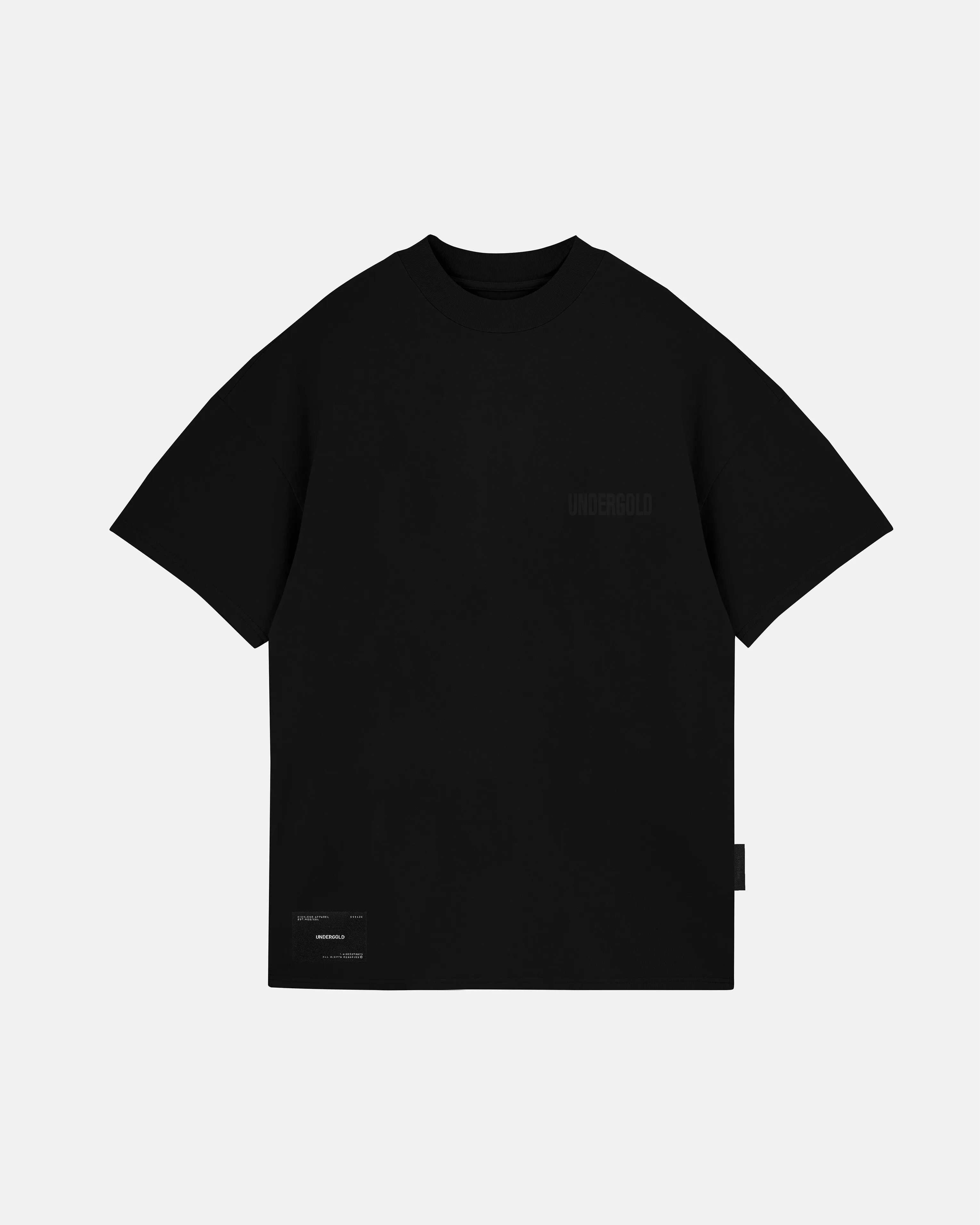 BASICS UNDERGOLD TSHIRT BLACK