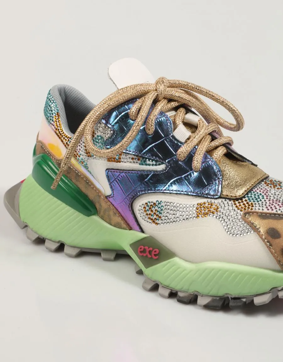  baskets EXE 134 8 en Multicolore 83513