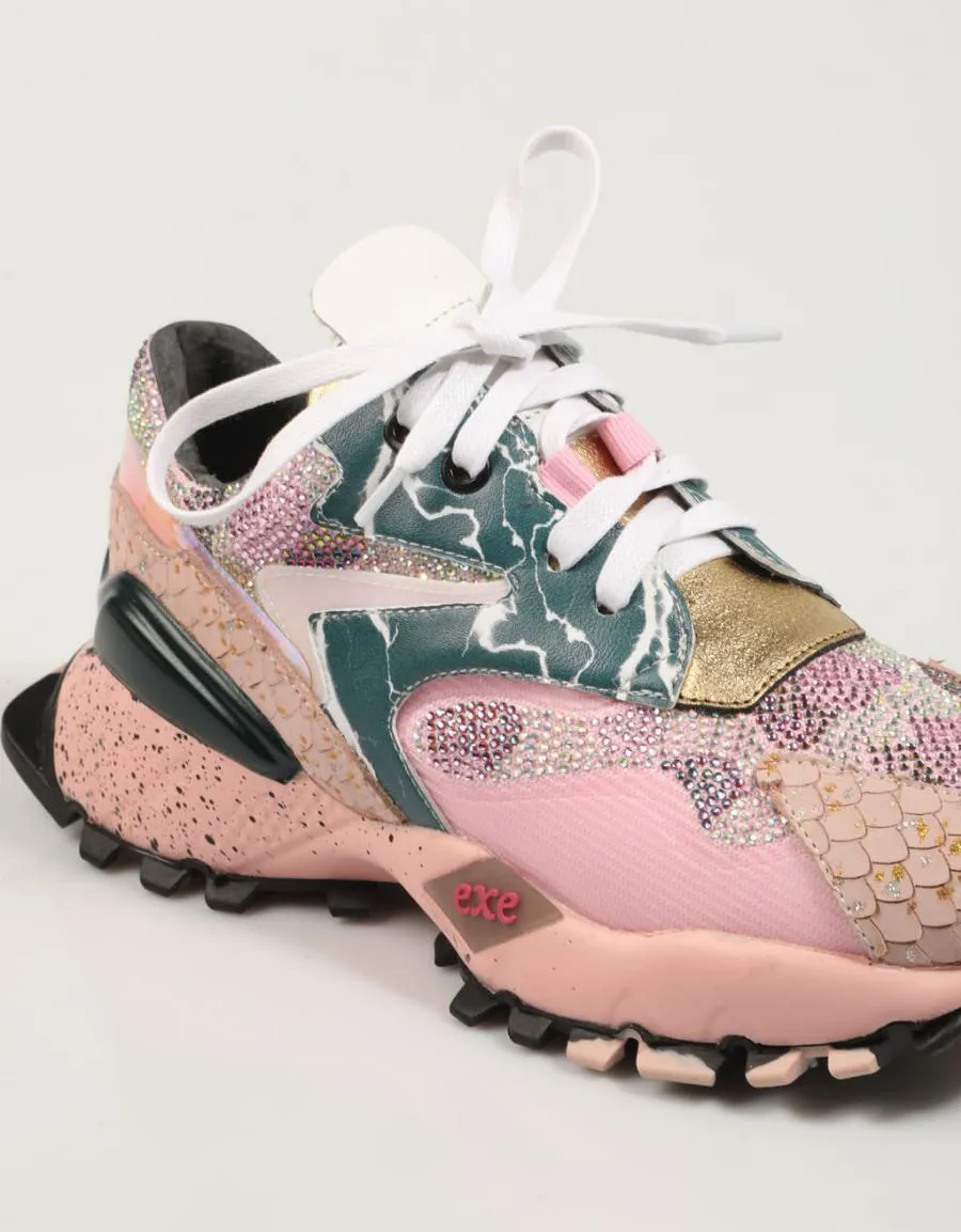  baskets EXE 134 8 en Rose 83514