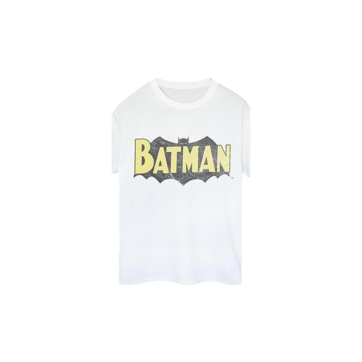 Batman Retro Shield Fade Distress