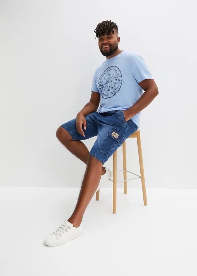 Bermuda vaquera Denim medio
