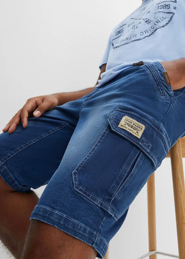 Bermuda vaquera Denim medio