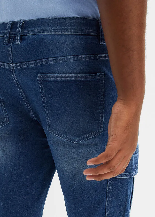 Bermuda vaquera Denim medio