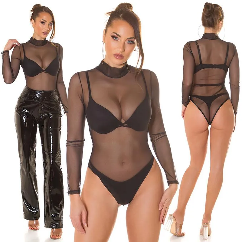 Body transparente negro
