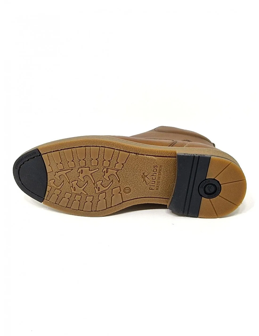 Bota de hombre Fluchos en camel F1816