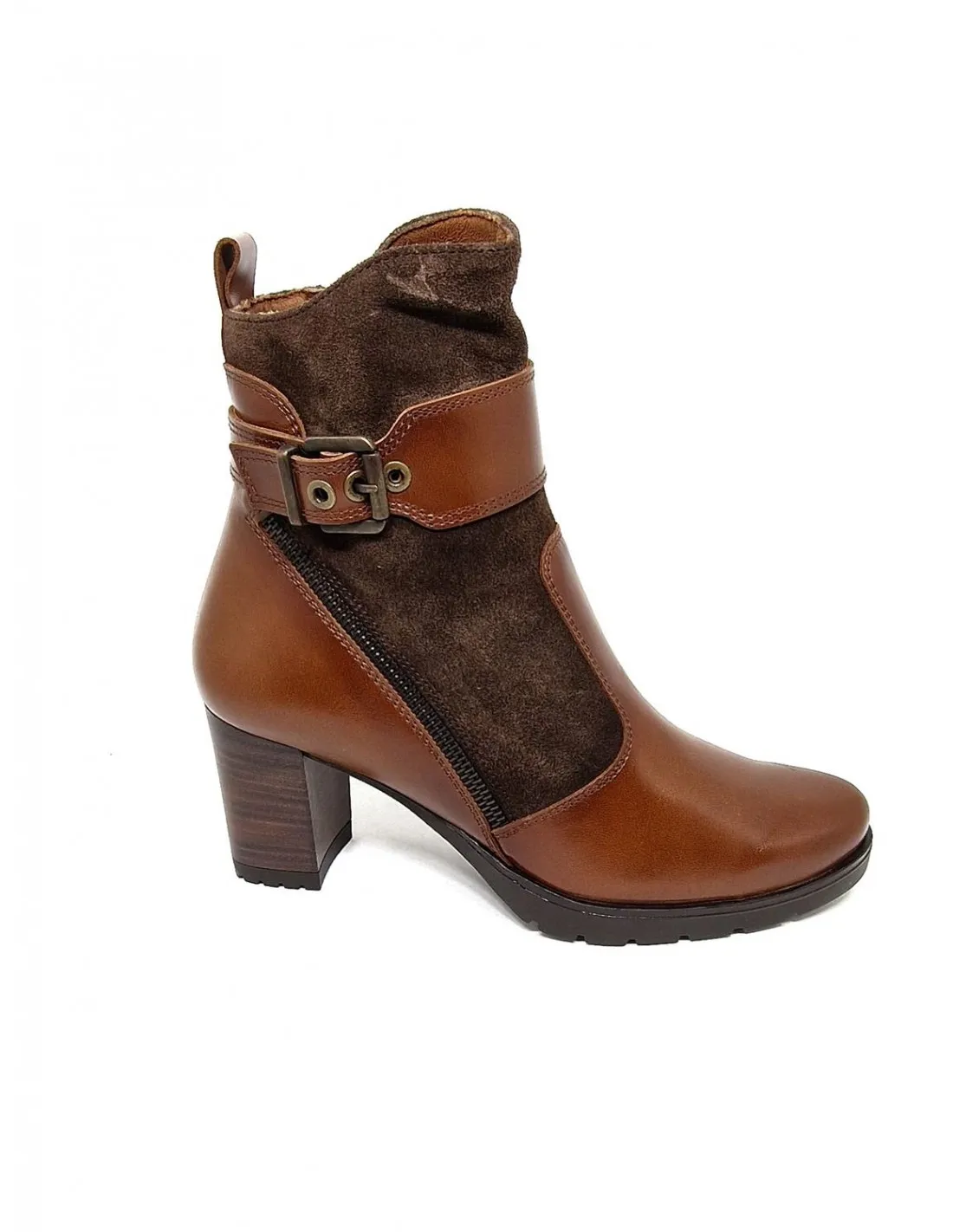 Bota de mujer Desireé en marrón Leury20