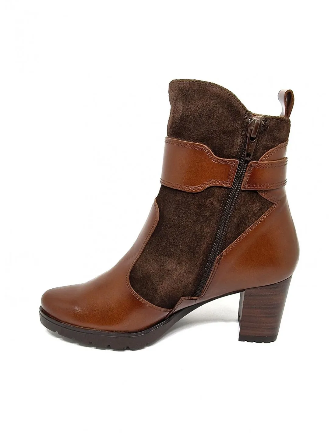 Bota de mujer Desireé en marrón Leury20