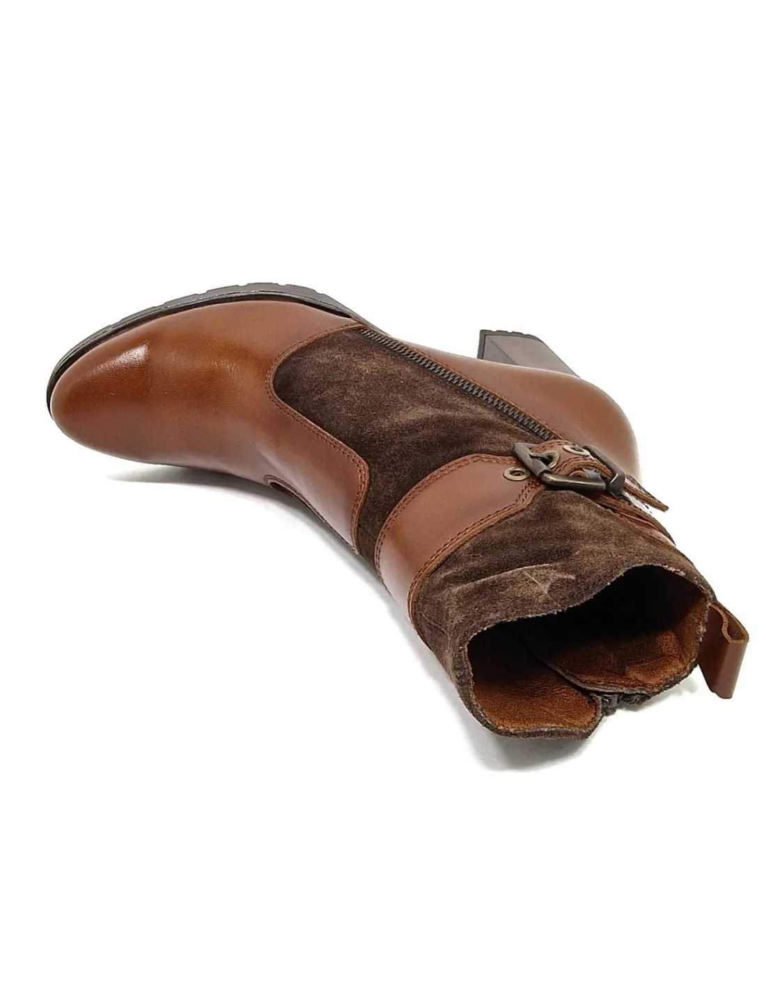 Bota de mujer Desireé en marrón Leury20