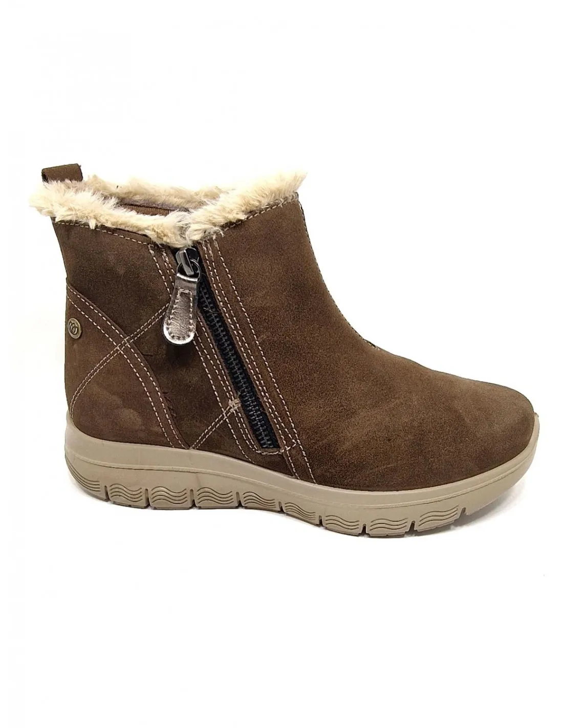 Bota de mujer Luisetti en marrón La26604se