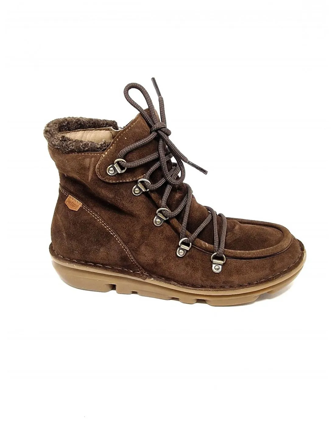 Bota de mujer On Foot en marrón 30623