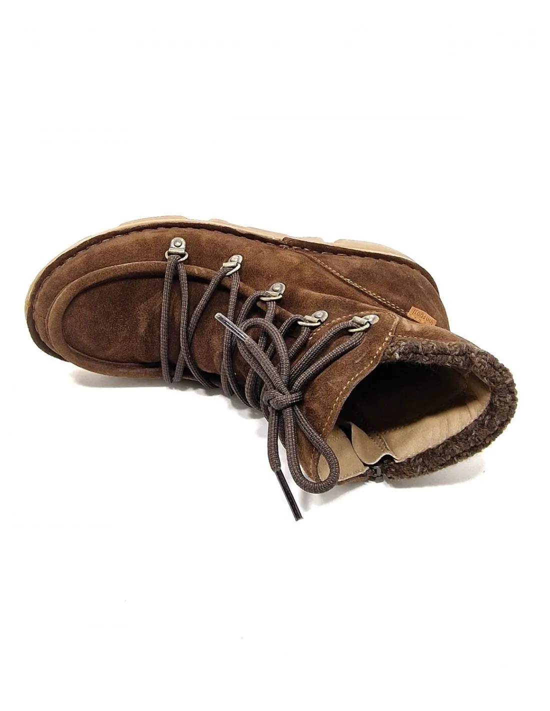 Bota de mujer On Foot en marrón 30623