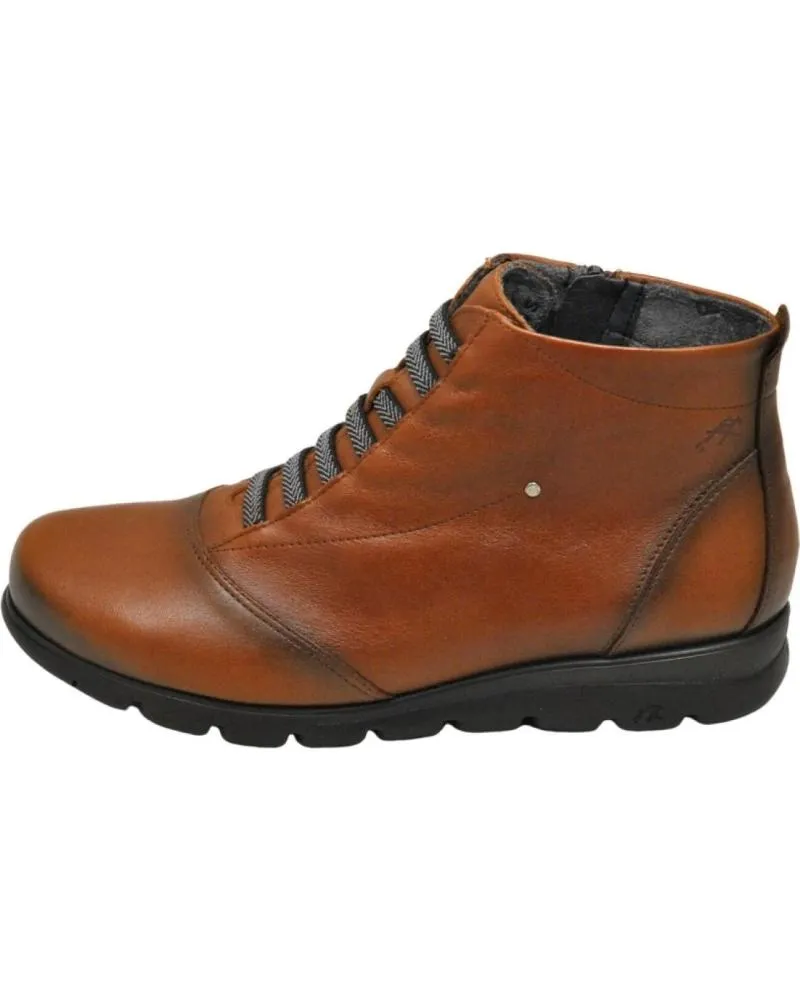 Botines de Mujer FLUCHOS SUSAN F0356 BOTIN DE PIEL PARA MUJER PLANTILLA EXTR NUT