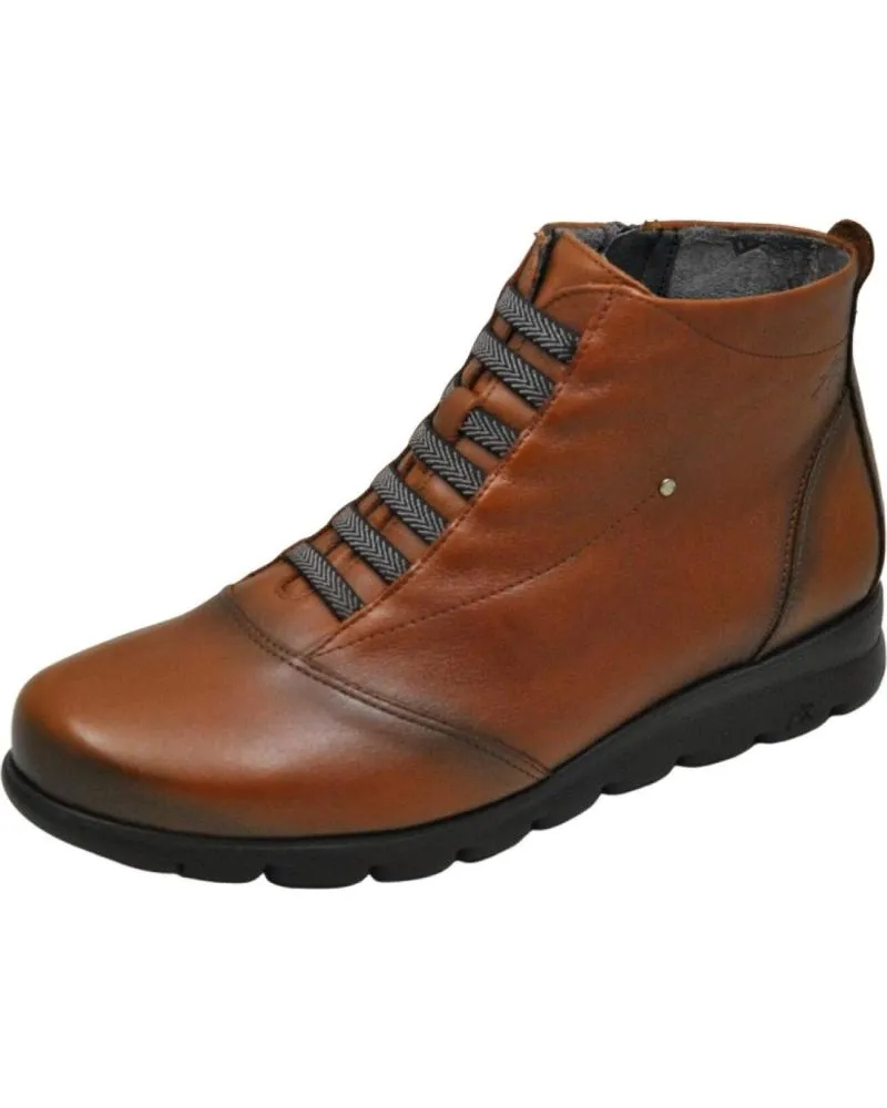 Botines de Mujer FLUCHOS SUSAN F0356 BOTIN DE PIEL PARA MUJER PLANTILLA EXTR NUT