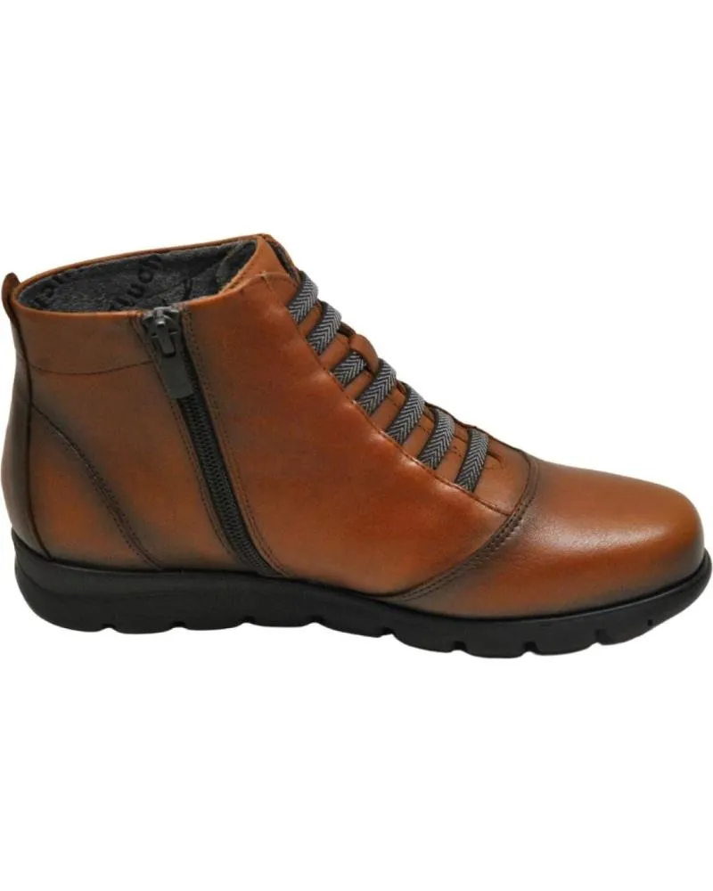 Botines de Mujer FLUCHOS SUSAN F0356 BOTIN DE PIEL PARA MUJER PLANTILLA EXTR NUT