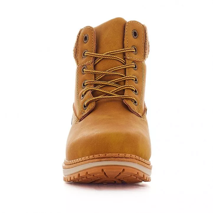 BOTINES PLANOS STAY MARRONES DE ESTILO MONTAñA A57832