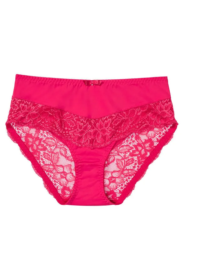 Braga con poliamida reciclada Rojo granate