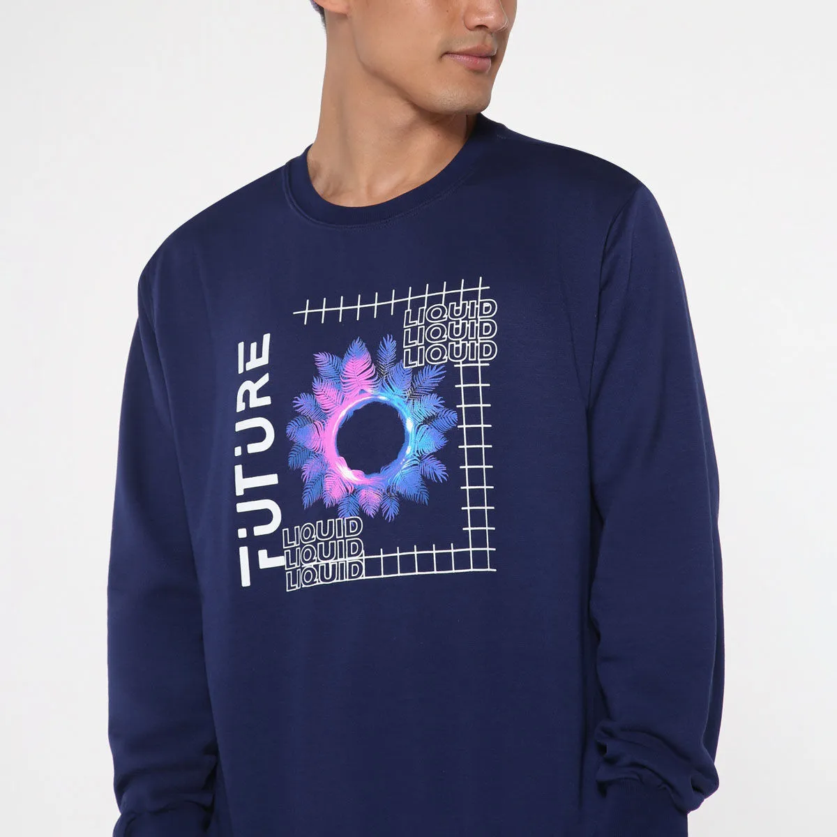 Buzo Para Hombre Screen Cuello Redondo
