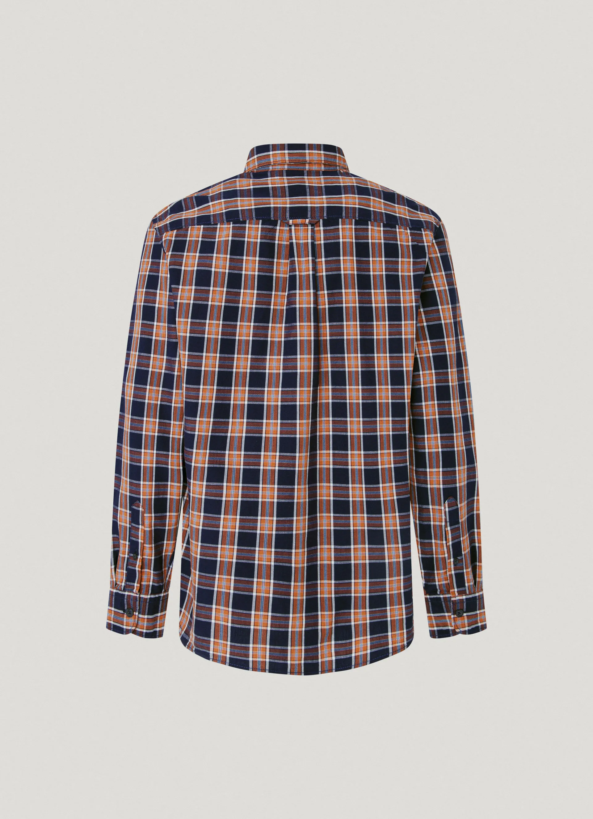 camisa cuadros fit regular