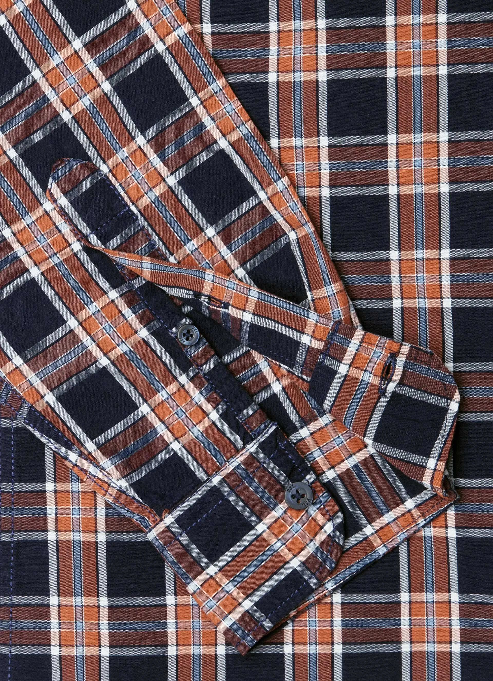 camisa cuadros fit regular