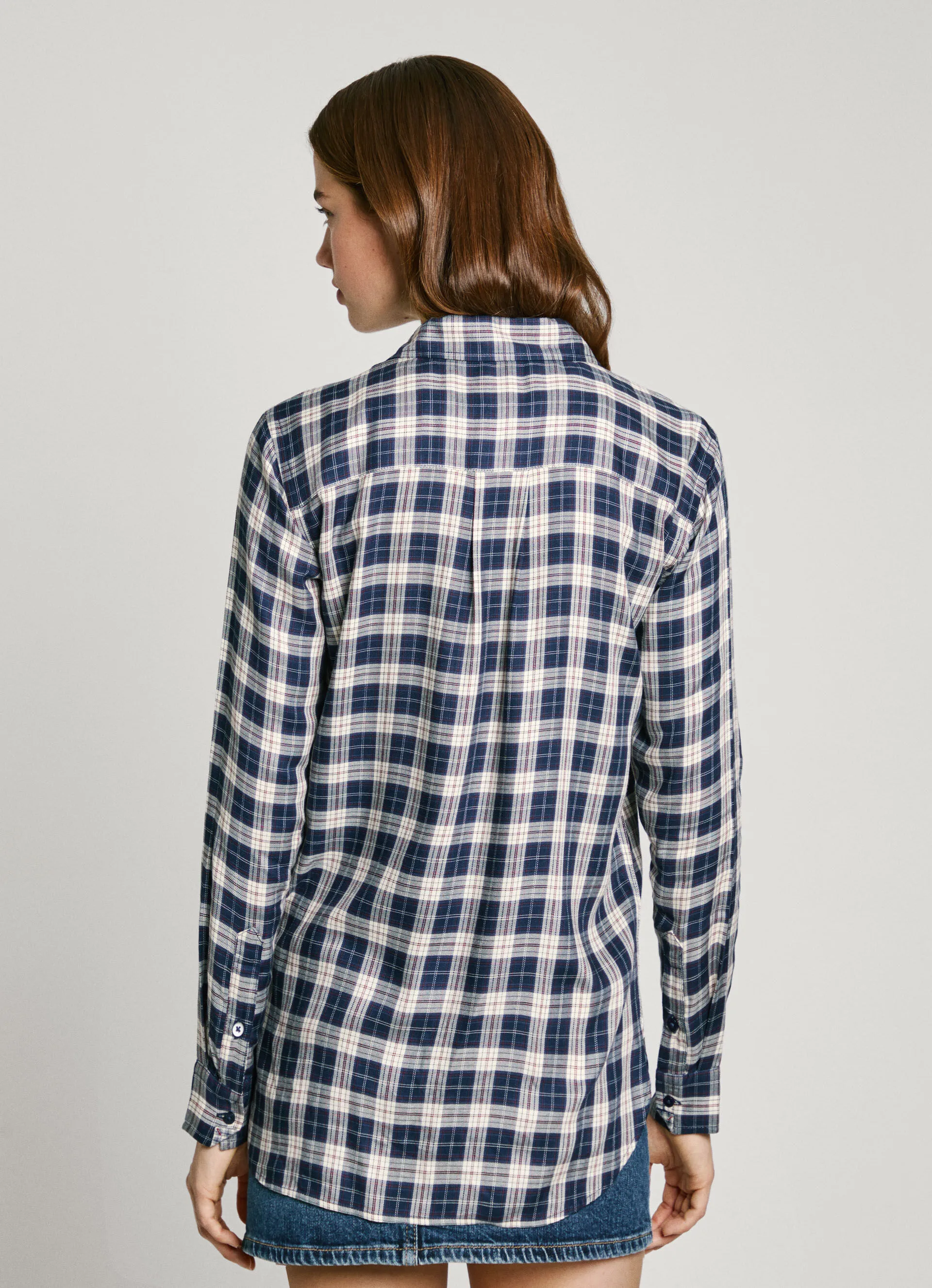 camisa de cuadros