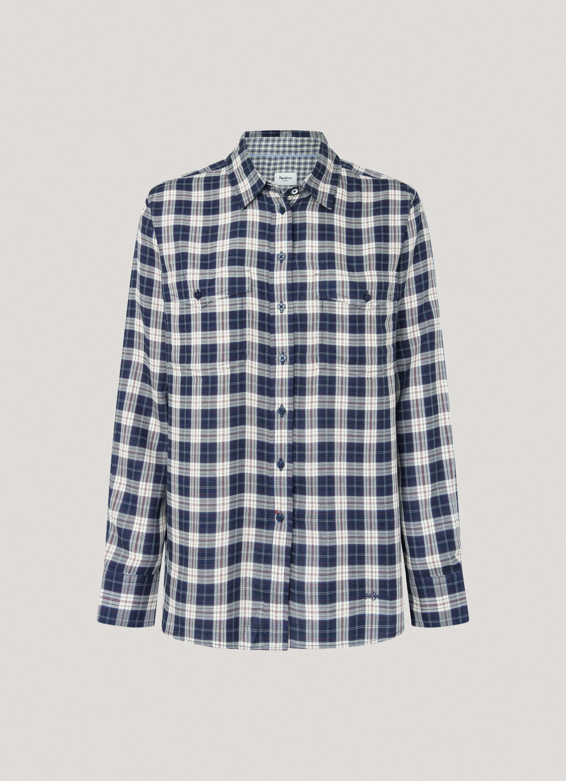 camisa de cuadros