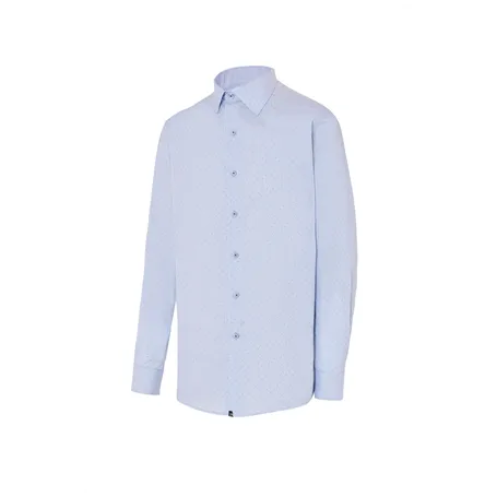 CAMISA ESTAMPADA CUELLO ITALIANO SLIM FIT HOMBRE
