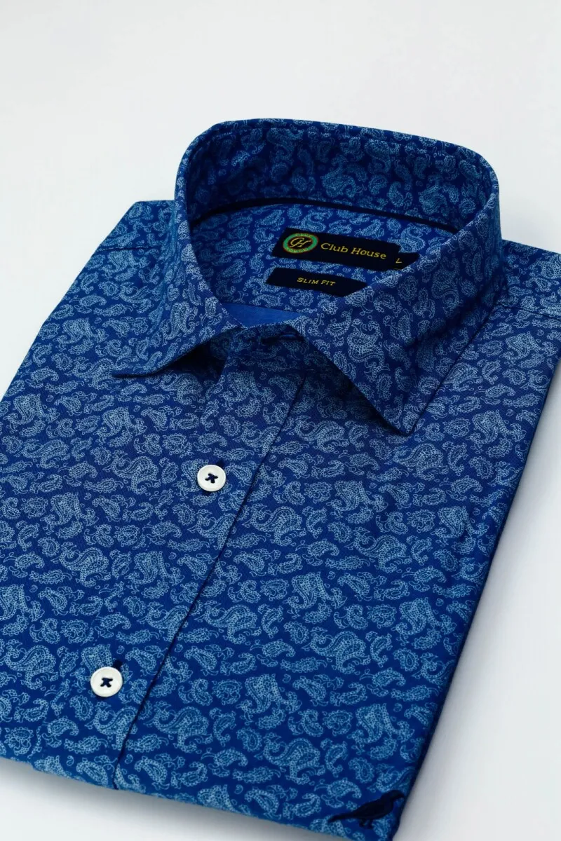 CAMISA ESTAMPADA SLIM FIT  FANTASíA