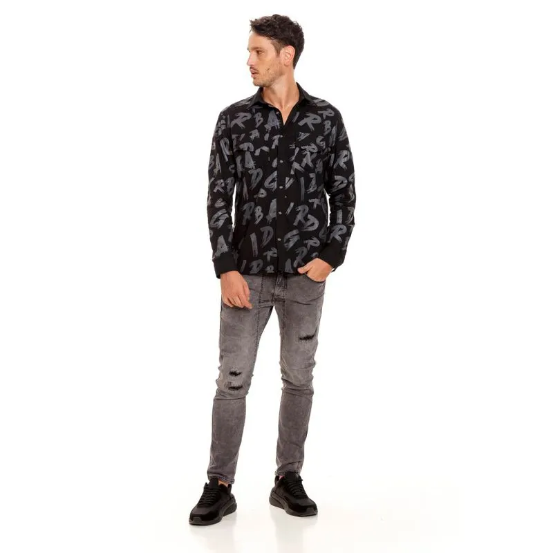 Camisa Manga Larga Para Hombre Girbaud