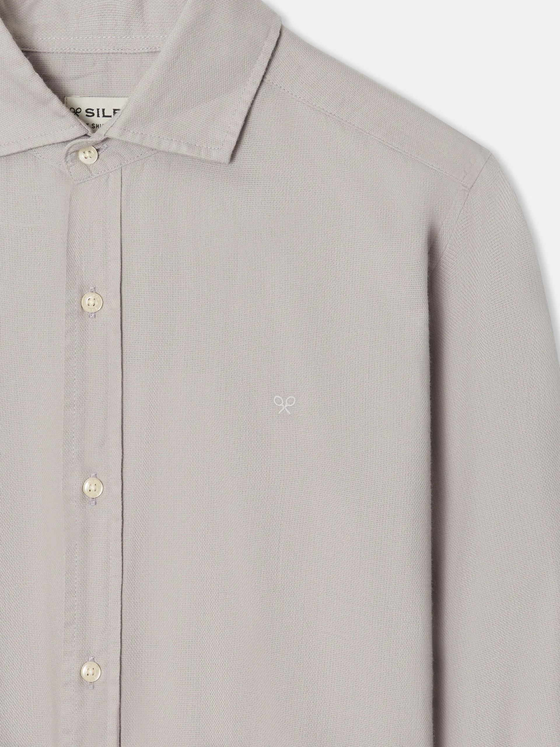 Camisa sport silbon light structure gris medio