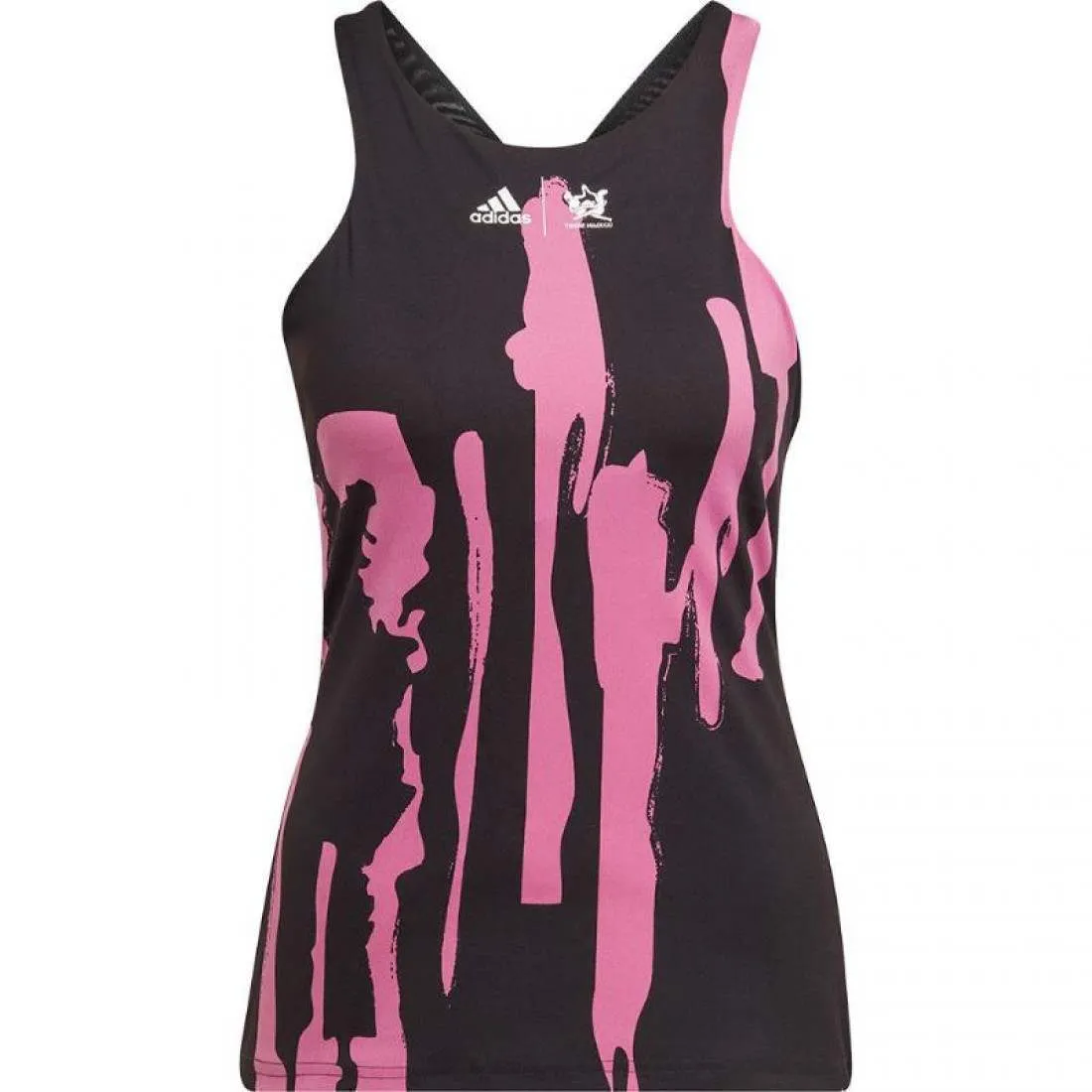 Camiseta Adidas New York Negro Lila Pulso | Adidas