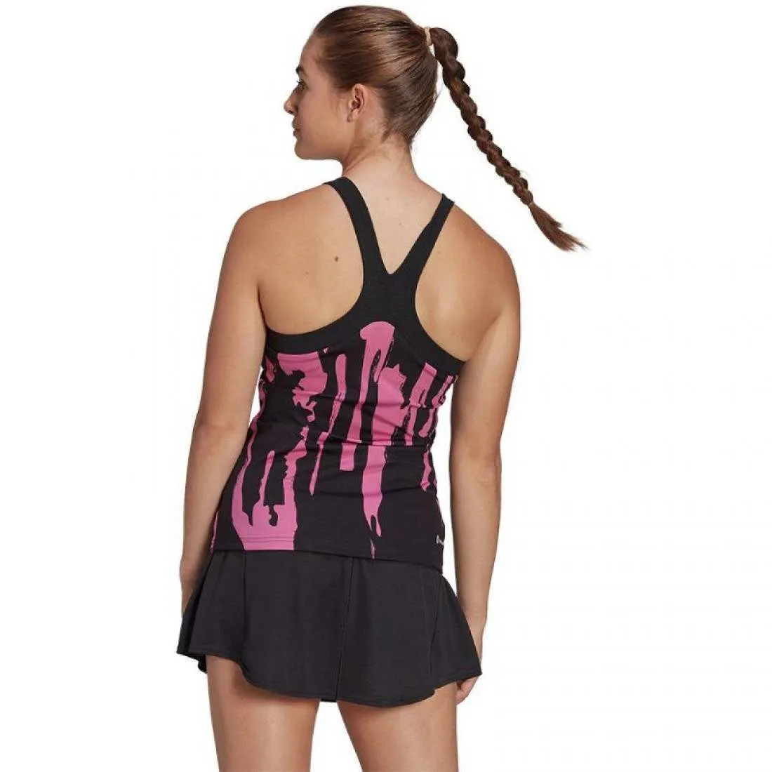 Camiseta Adidas New York Negro Lila Pulso | Adidas