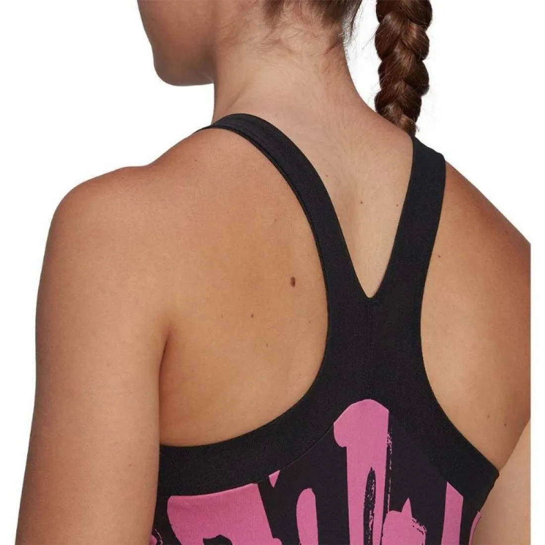 Camiseta Adidas New York Negro Lila Pulso | Adidas