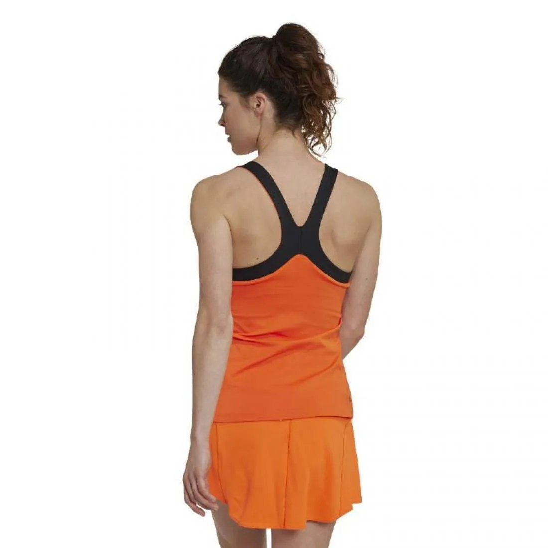 CAMISETA ADIDAS YTANK NARANJA NEGRO | ADIDAS