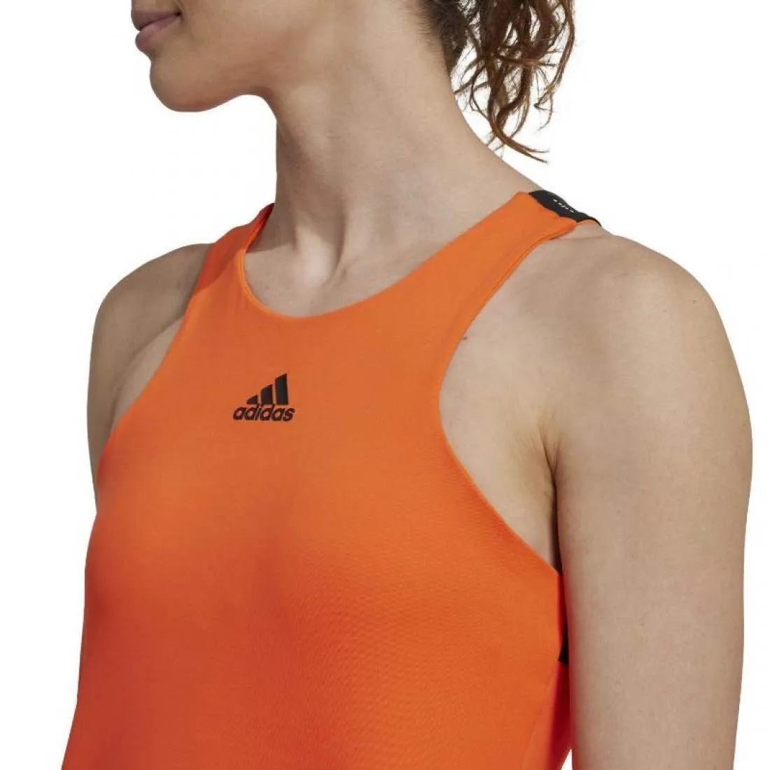 CAMISETA ADIDAS YTANK NARANJA NEGRO | ADIDAS