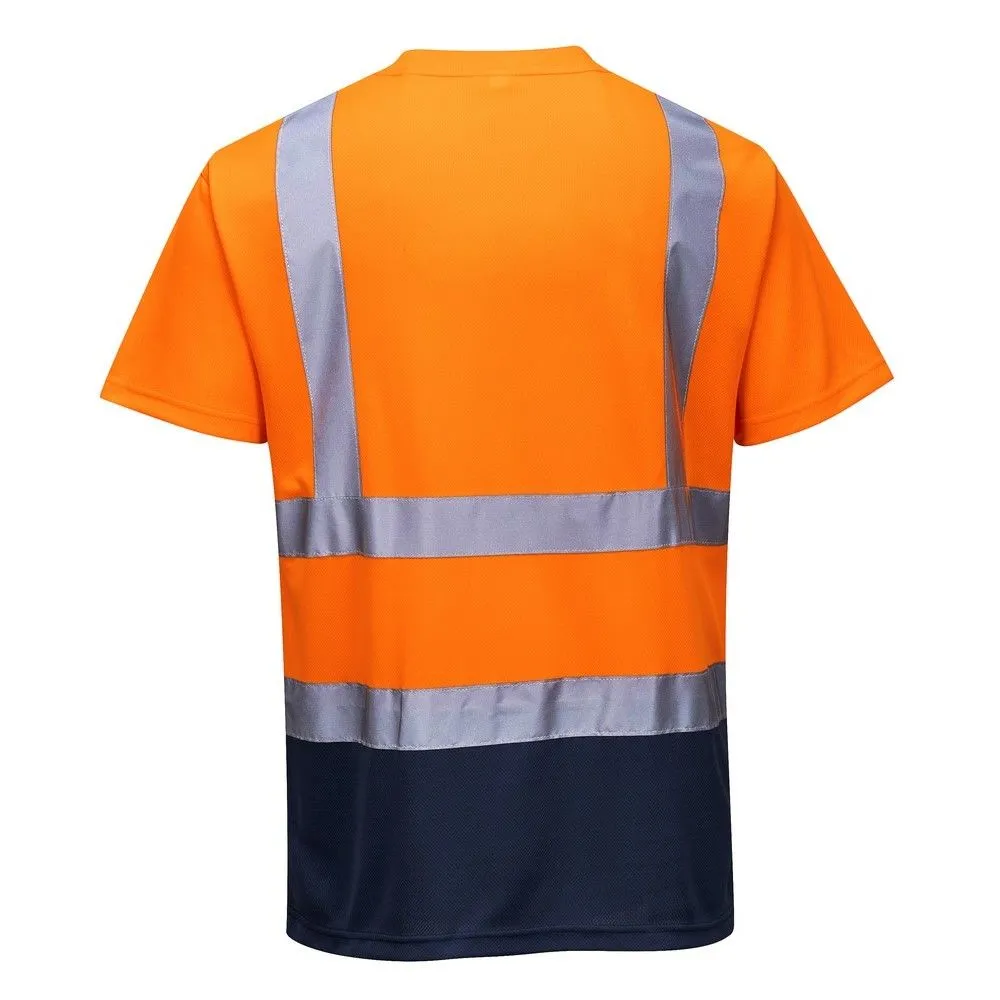 Camiseta bicolor de alta visibilidad 