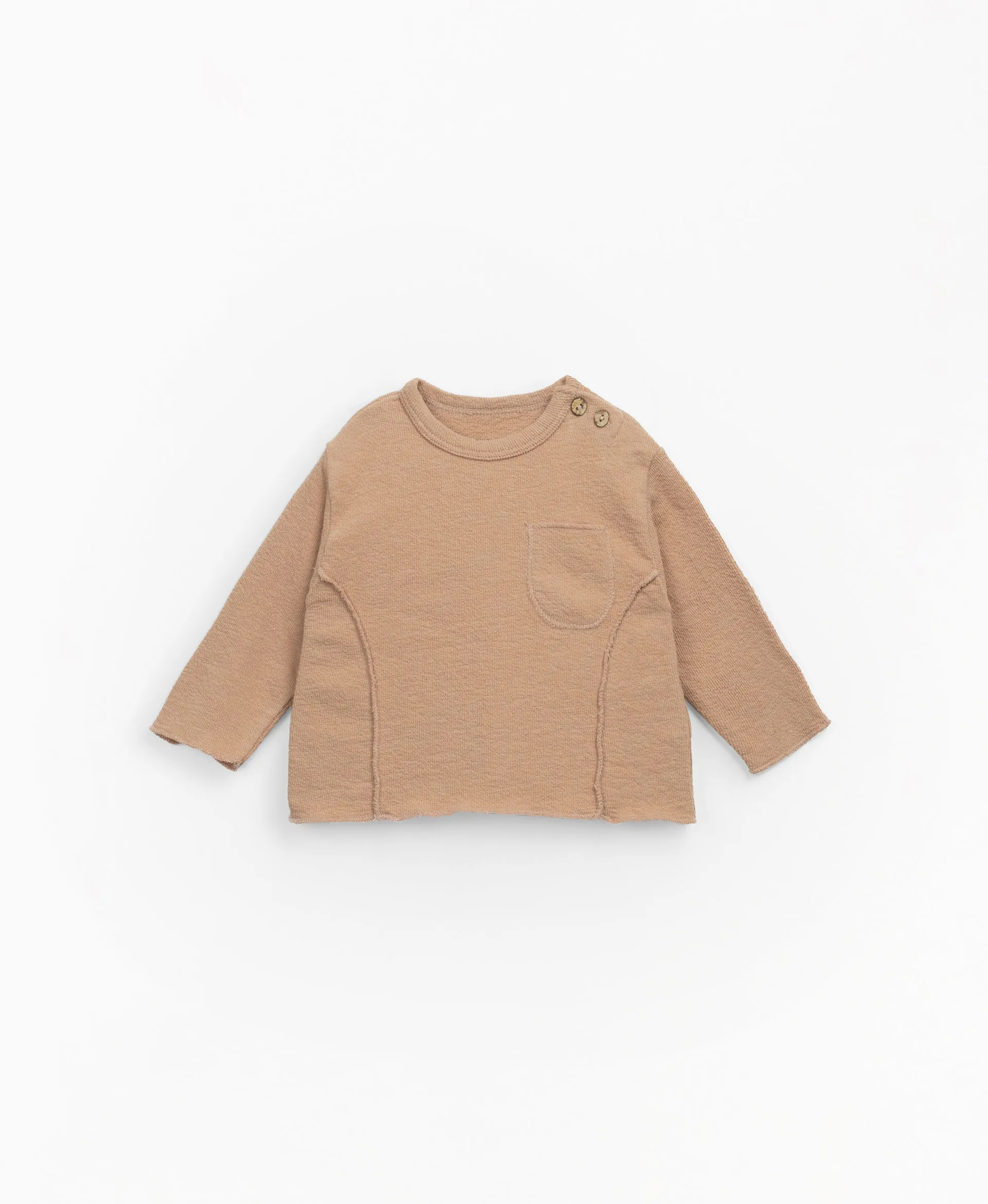 Camiseta con bolsillo frontal | Mother Lúcia