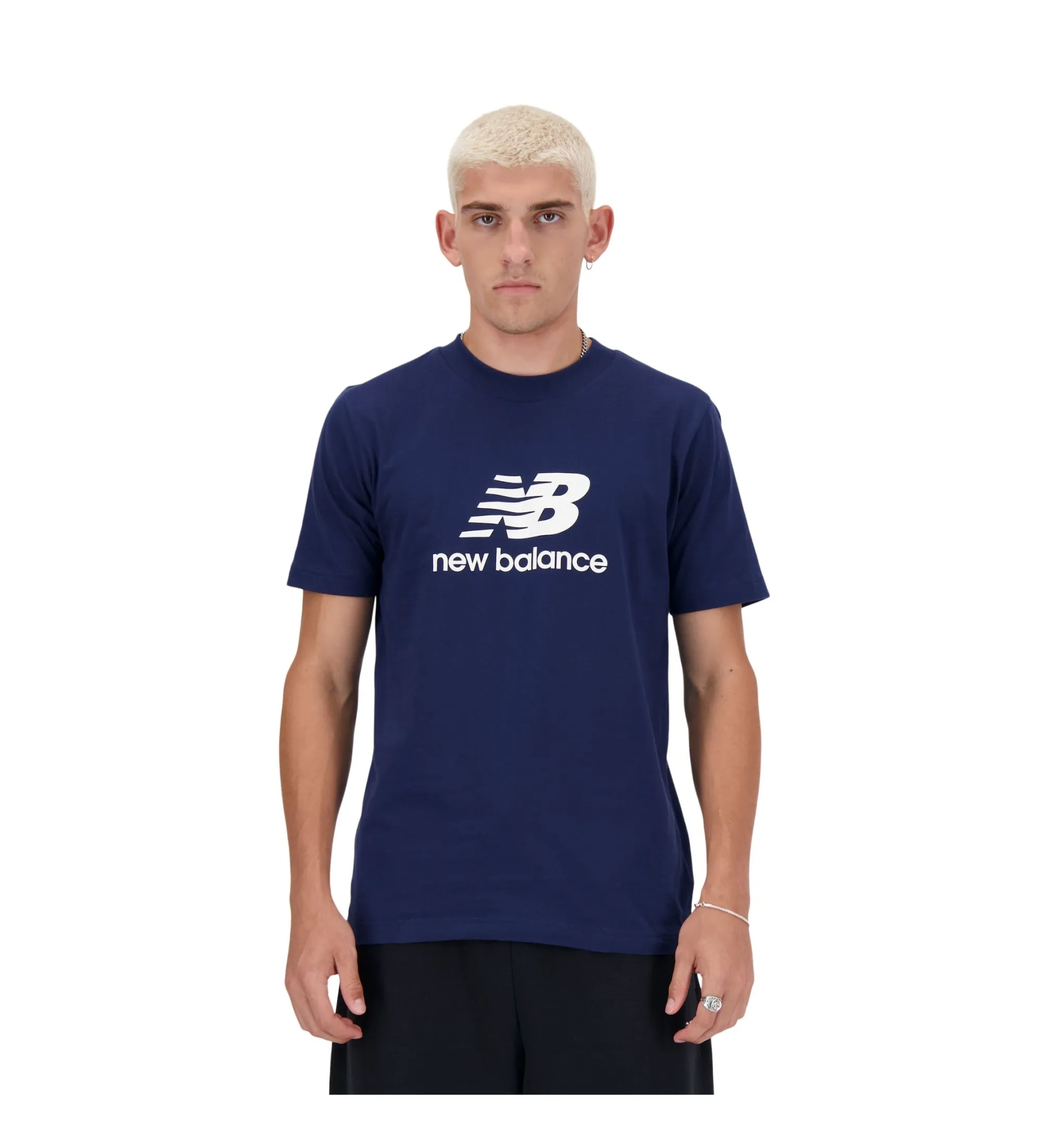 Camiseta con logotipo Sport Essentials marino