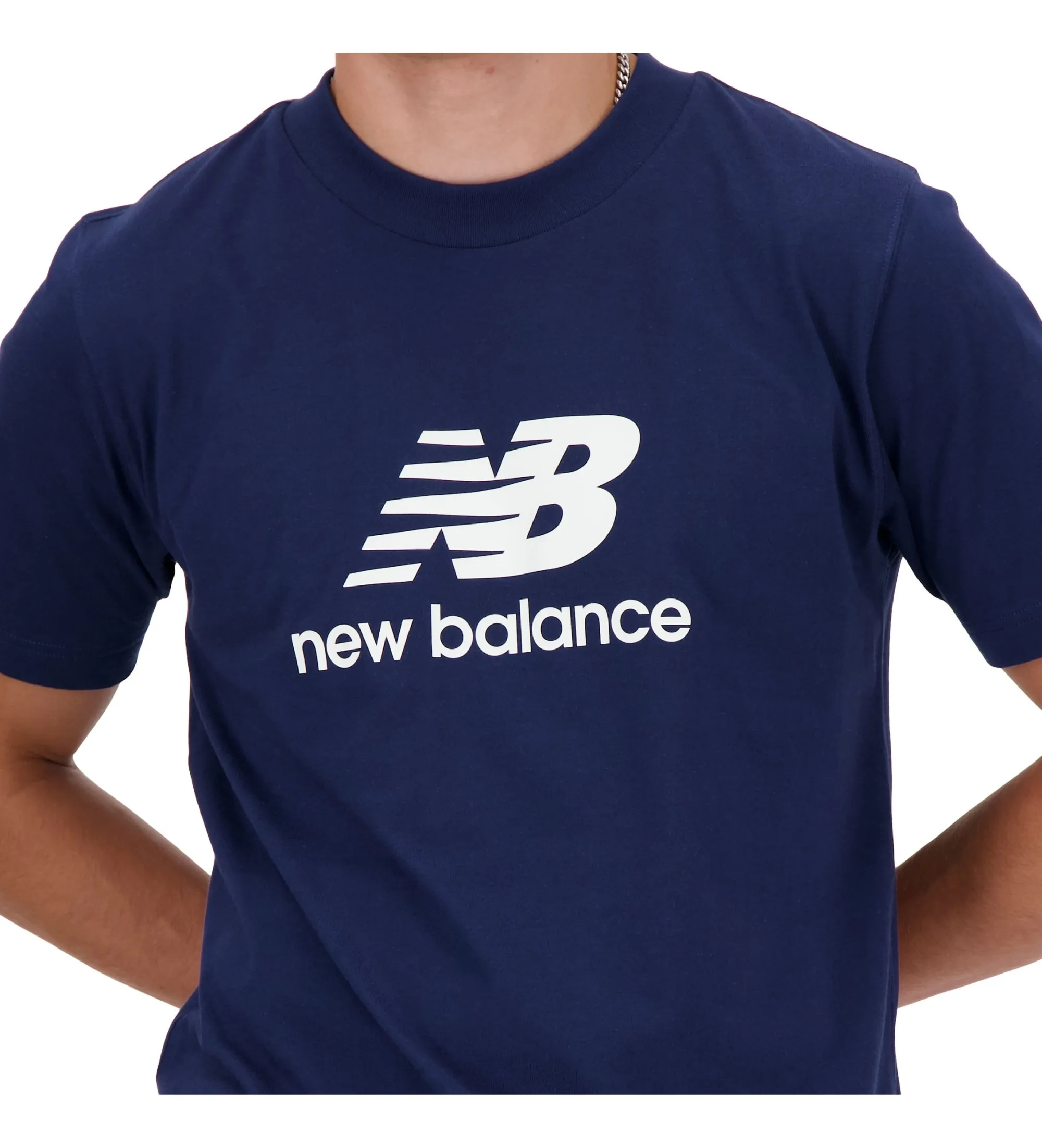 Camiseta con logotipo Sport Essentials marino