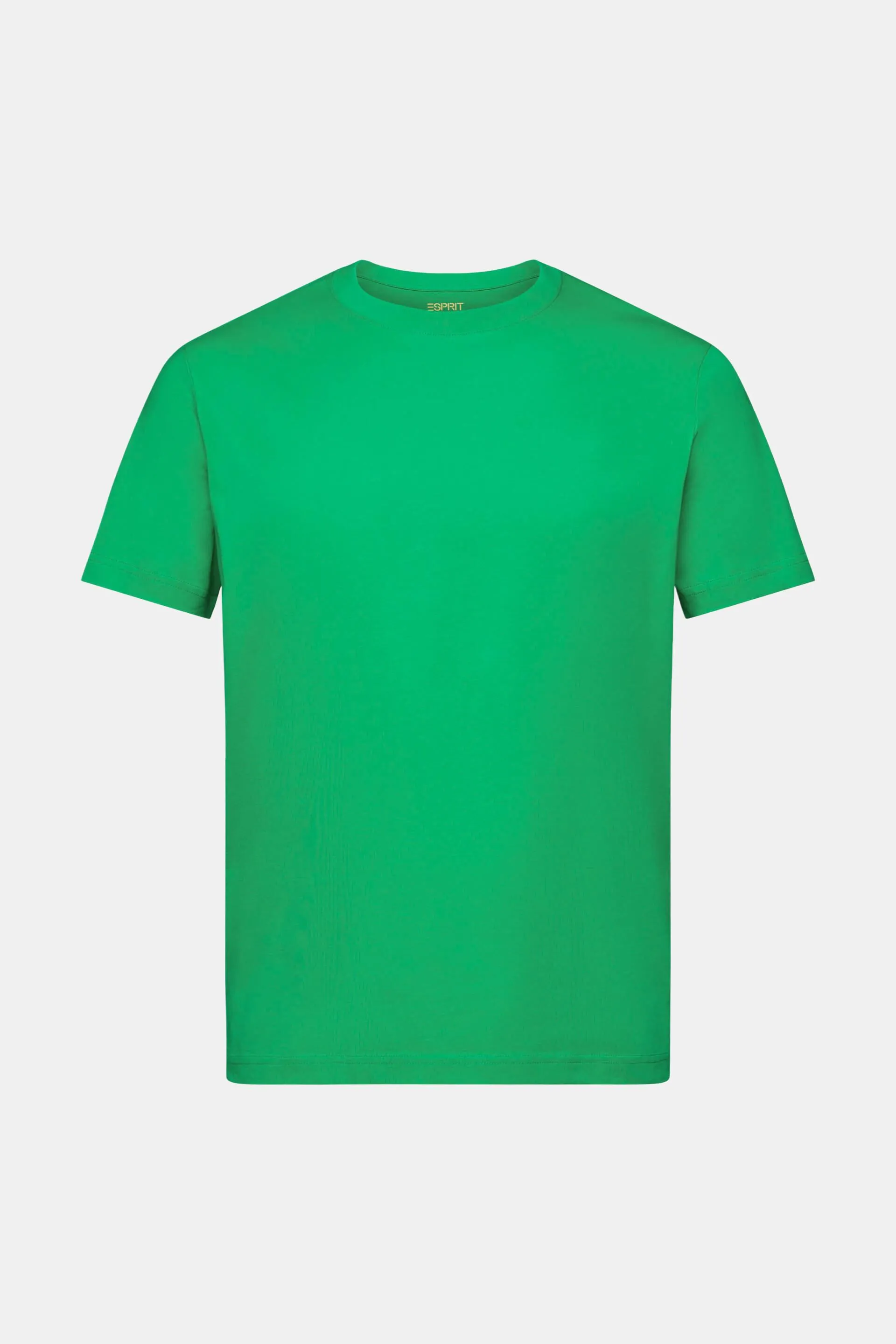 Camiseta de jersey con cuello redondo